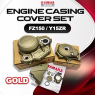 Y15ZR COVER ENGINE FZ150 / CASING COVER ENGINE / CRANKCASE COVER SET FZ150 PNP Y15ZR / KULIT ENGINE 