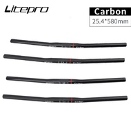 Litepro Full Carbon Straight Carbon Pro Carbon Fiber Handlebar folding bike camp xds crossmac trs java