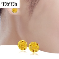 gold 916 original gold woman earrings exquisite flower earrings exquisite earrings earrings