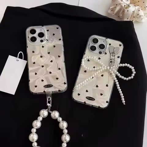 Preal Beads Y2K Case For Samsung Galaxy S25 S24 S23 S22 Ultra S21 Plus S20 FE S21 Ultra A12 A31 A51