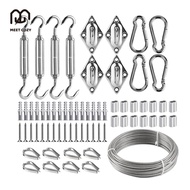 MEET COZY M6ชุดอุปกรณ์เสริมผ้าบังแดด Shade Sail Hardware สเตนเลส 304 ชุดฮาร์ดแวร์ม่านบังแดด#1 FM6-53