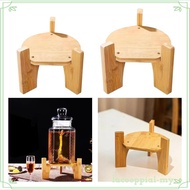 [LacooppiafeMY] Drink Dispenser Stand Bamboo Water Container Rack Drink Dispenser Support Base for Celebrations Festivals Ornaments