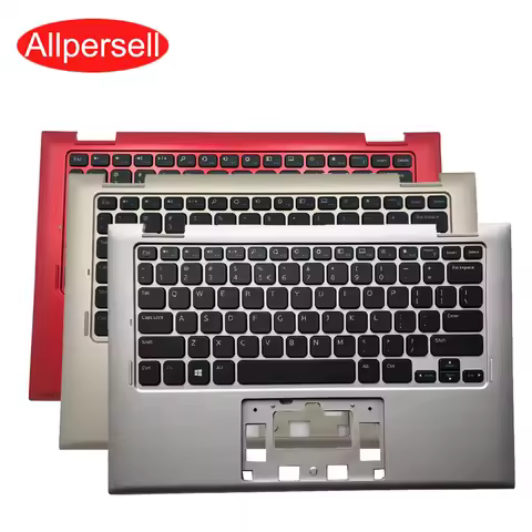 Laptop keyboard palm rest for Inspiron 11 3000 3147 3148 P20T 3158 3152 upper cover case shell 07W4K