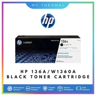 HP 136A / W1360A Black LaserJet Toner Cartridge | For Printer Models : M211 / M211dw / M236dw / M236