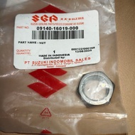 SUZUKI 09140-16019-000 Small clutch gear nut Satria FU 150SUZUKI GSX 150/ Bandit/ Fu Fi original sgp