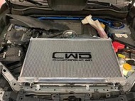 ☆光速改裝精品☆CWD SUBARU FORESTER 四代 森林人 專用水箱 全鋁水箱