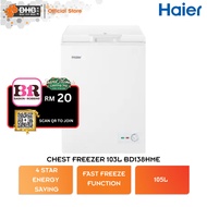 Haier Chest Freezer BD-138HME 103L 4 Star Energy Saving BD138HME Peti Sejuk Beku
