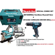 MAKITA SD100DWAJ 12Vmax Cordless Drywall Saw + DF333DZ/TD110DZ/ HP333DZ (SPECIAL PROMOTION COMBO SET