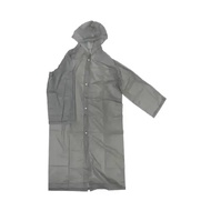HIJAU AZKO Soleil RAINCOAT PREMIUM Eva Poncho RAINCOAT - GRAY/GREEN