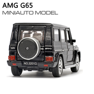 Mô hình xe ô tô đồ chơi Mercedes AMG G65 tỉ lệ 1:32 có âm thanh và đèn
