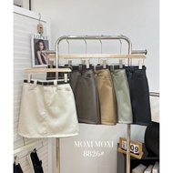 Leather Skort Leather Skort Korean Style Moxi Leather Short Skirt