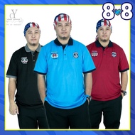 CY 90515 PLUS SIZE MAN CASUAL POLO COLAR SHIRT BIG SIZE / SHIRT COLAR SIZE BESAR 3XL 4XL 5XL 6XL 7XL