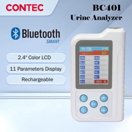 CONTEC BC401BT เครื่องวิเคราะห์ฉี่ตัวเลข 11 พารามิเตอร์ทดสอบ 100 ชิ้นกระดาษทดสอบแอพบลูทูธวิเคราะห์