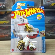 Hot Wheels Feline Lucky White N 2025 - Hotwheels Original - Children's Toys