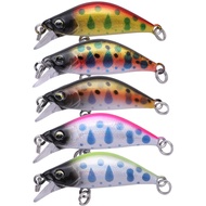 【Japan Direct】CONTYU Stream Minnow 5 Set Small Area 35mm 2.8g Trout Sinking