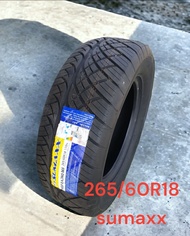 ยาง265/60R18 ยี่ห้อSumaxx ดอกยางสวย ยางปี2024(ราคา1เส้น)