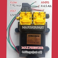 DYNAMO PUMP DC DOUBLE PUMP 4-6.5A 12 VOLT 0.85MPA (cut off) 7-9L/min best