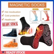 💥DiyHomeIpoh💥 Tourmaline Magnetic Therapy Self Heating Relax Comfortable Foot Care Socks Terapi Sakit Kaki Lenguh Kebas Tapak Bengkak Stoking Sarung Magnetik Haba Panas Socks Stokin/Stoking Berpantang Sarung Sakit Kaki Bengkak Terapi Pantang Panas