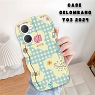 HP VIVO Y03 Wave Softcase - Phone Case - VIVO Y03 Wave - External.Acc - CUTE Motif - Fashion Case - 