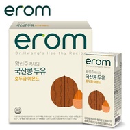 [Erom] Dr Hwang's Walnut Almond Soymilk 190ml(16ea) 1box 이롬 호두 두유 아몬드 16ea