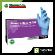 Shamrock Supreme 30350/100 Series Lightweight Powder Free Nitrile Examination Gloves (Size S to L)