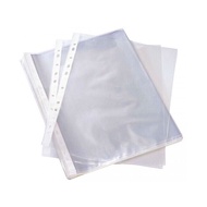 [ ĐỔ SỈ 42k/Xâp 100 cái] Sỉ 10 Xấp Bìa 11 lỗ nilon A4 - File lá trong 11 lỗ