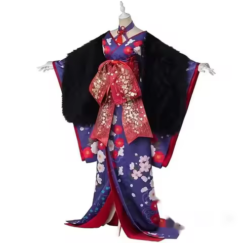 Hell Girl Anime Fate Stay Night Saber Alter/arturia Pendragon Alter Cosplay Japanese Plum Flower Cos