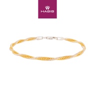 HABIB 925 Silver Bracelet CJ-7-BR 51-Z