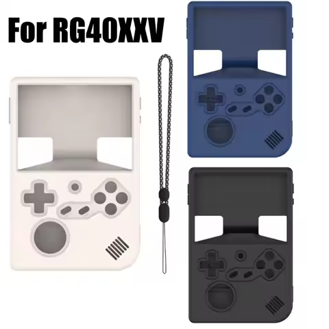 Silicone Case for RG40XXV Handheld Game Console Anti-Scratch / Washable Silicone Protective Cover fo