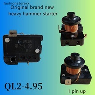 [fashion] 2Pcs QL2-4.95 QL2-7.0 QL2-1.60 Refrigerator Freezer Starter Heavy Duty Starter Protector C