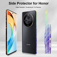 Dazzling Side Skin for HONOR X9b 5G 200 Pro Magic V2 / Magic 5 6 Pro Frame Screen Protector Film Cov