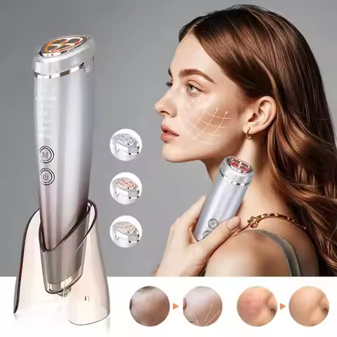 Home Beauty Instrument High Frequency Lifting Machine RF Face Massager Skin Care Tool for HIUFU Faci