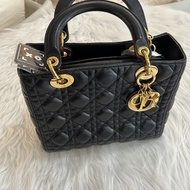 Dior Lady Dior 黑色 黛妃包