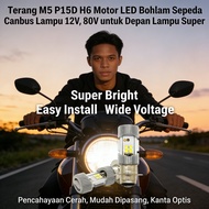 Bright Light Bulb H6 M5 P15D Canbus Motorcycle Led 12V Super 80v Motorcycle Front