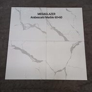 granit 60x60 MegaGlazer Arabescato marble