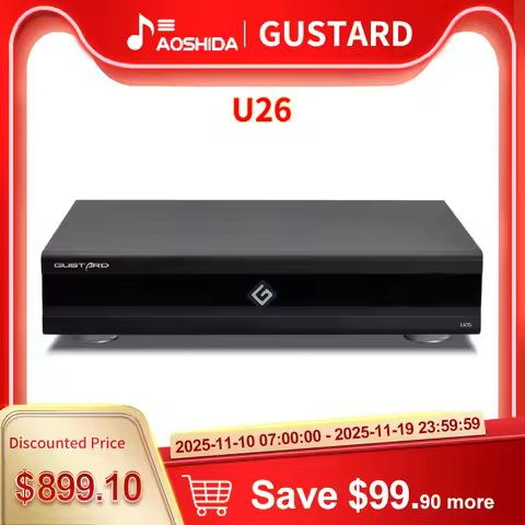 GUSTARD U26 USB Digital interface DSD2048 PCM1.536MHz Full lisolation Technology lsolates PC noise U