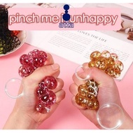 1PC Mesh Squishy Grape Squeeze Ball Slime Release Stress Gift Toy