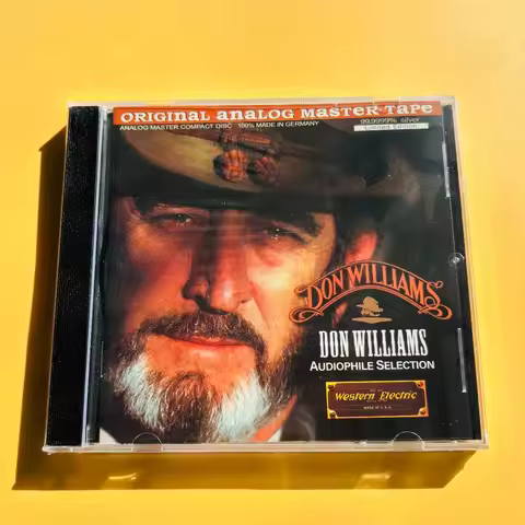 Don Williams Classic Country Music CD Mellow Baritone Vocal Collection for Country Music Fans and Au