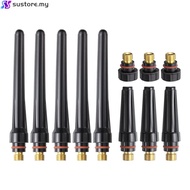 [Super] 11pcs for TIG Back Cap 57Y02 57Y03 57Y04 Fit Welding Torch WP-17 WP-18 WP-26