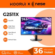 KOORUI G2511X 24.5” Gaming Monitor – IPS FHD 240Hz, 1ms, Adaptive Sync, Specialized in FPS Games