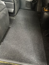 超抵經濟實用 三件套裝高質 車用 車地墊 可剪裁 黑灰Car mat carpet任何車款 Toyota Alphard Tesla bmw Benz