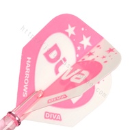 Official Authentic Harrows Harrows Diva Diva Generous Wing Dart Tail Wing Dart Leaf Accessories 6005