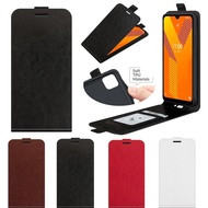 กระเป๋าสตางค์เคสป้องกันเต็มรูปแบบ [Woo Fashion Case] เคสแบบฝาพับสำหรับ iPhone แนวตั้งหรู14 12 Mini 13 11 Pro XR X 7 8 6 6S Plus SE 2020