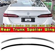 For BMW 5 Series G60 525i 530i Rear Trunk Spoiler Rear Wing Trunk Spoiler for BMW 5 Series G60 525i 