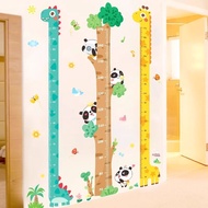 Cartoon Baby Height Sticker Measurement Height Ruler Wall Sticker Removable Height Sticker Child Chi