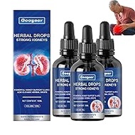 NNBWLMAEE Herbal Kidney Care Drops, Googeer Herbal Care Drops, Herbl Drops Strong Kidneys, Powerful Kidney Support &amp; Uric Acid Cleanse Herbal Drops (3 Pieces)
