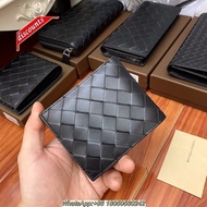 [Accessory Gift Box] Baojia BV Tire Cowhide Bao Men Wallet Wallet Men's Bag Pictures Are All Realist