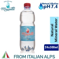 Maurella Italian Natural Mineral Water / Natural Mineral Water - Pack of 24 x 500 ML