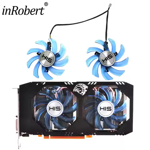 NEW 85mm FDC10U12S9-C 4PIN RX480 GPU Cooler fan for HIS RX 470 IceQ X2 Turbo 4GB RX 470 IceQ X2 OC 4