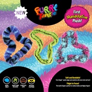 Tangle Furry Fidgets - New! Leopard Print - Plush Tangle Fidget Toy - Soft Colorful Plush Materials 